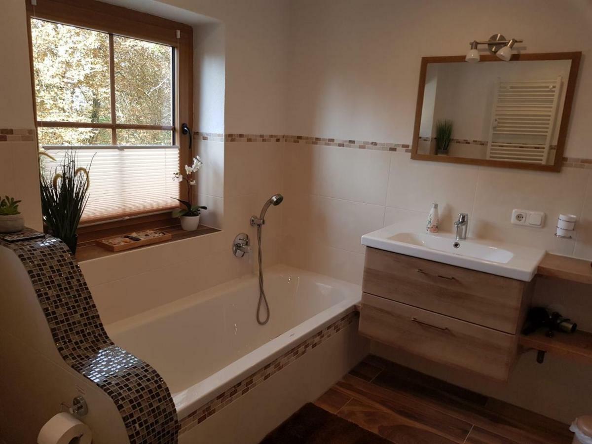 Villa Im Wald Roßhaupten Εξωτερικό φωτογραφία